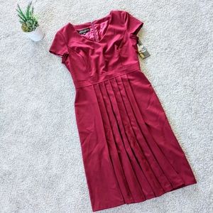 Red Donna Ricco Pencil Dress 10